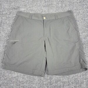 Columbia Mens Grey Nylon‎ Hiking Utility Shorts Size 40W 10L Quick Dry 26429
